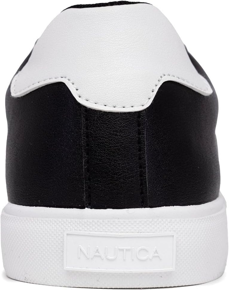 image:imageNautica Mens Casual Shoe Classic LaceUp Low Top Loafer Fashion Sneaker in Medium amp Wide Width SizesBlack White Green
