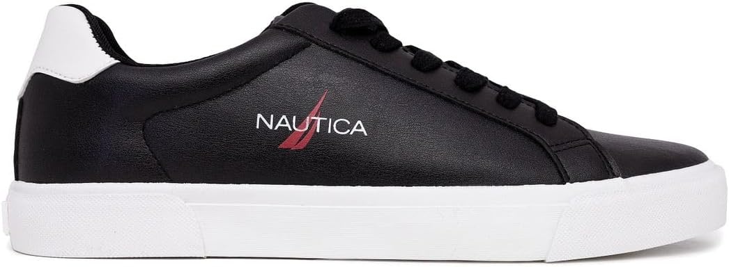 image:imageNautica Mens Casual Shoe Classic LaceUp Low Top Loafer Fashion Sneaker in Medium amp Wide Width SizesBlack