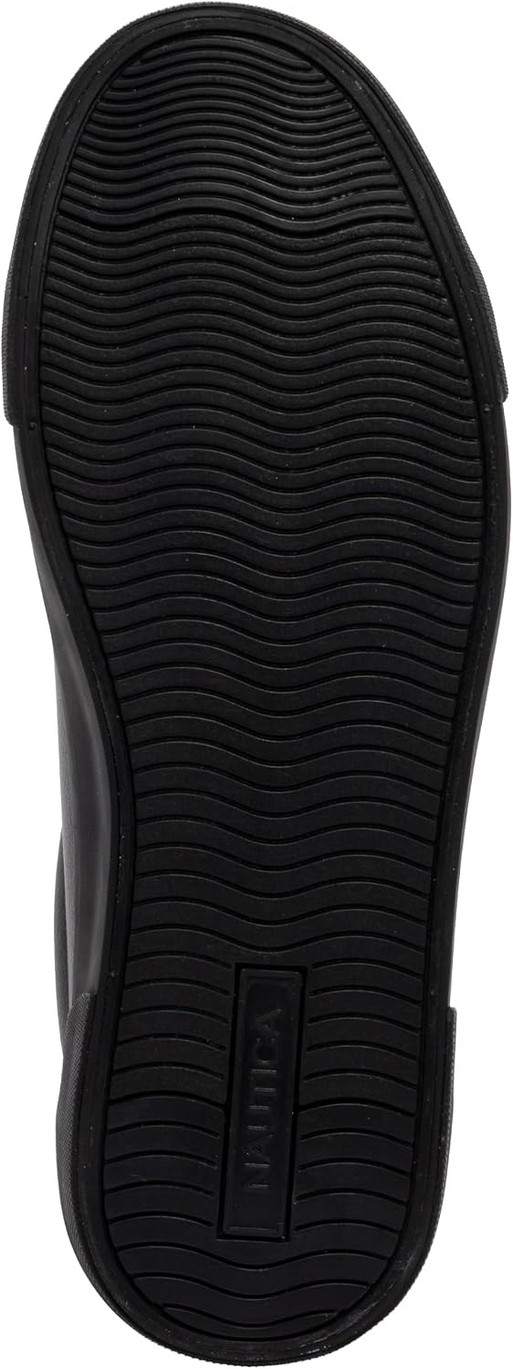 image:imageNautica Mens Casual Shoe Classic LaceUp Low Top Loafer Fashion Sneaker in Medium amp Wide Width SizesBlack Mono