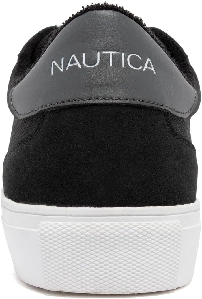 image:imageNautica Mens Casual Shoe Classic LaceUp Low Top Loafer Fashion Sneaker in Medium amp Wide Width SizesBlackmuna