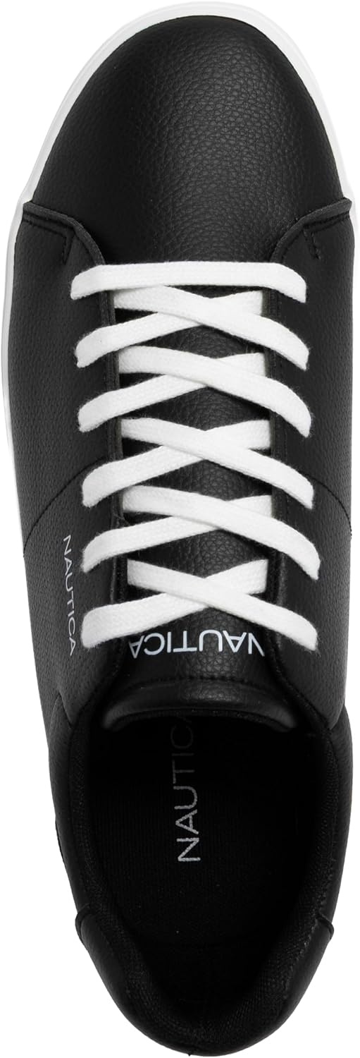 image:imageNautica Mens Casual Shoe Classic LaceUp Low Top Loafer Fashion Sneaker in Medium amp Wide Width SizesBlackwalvis