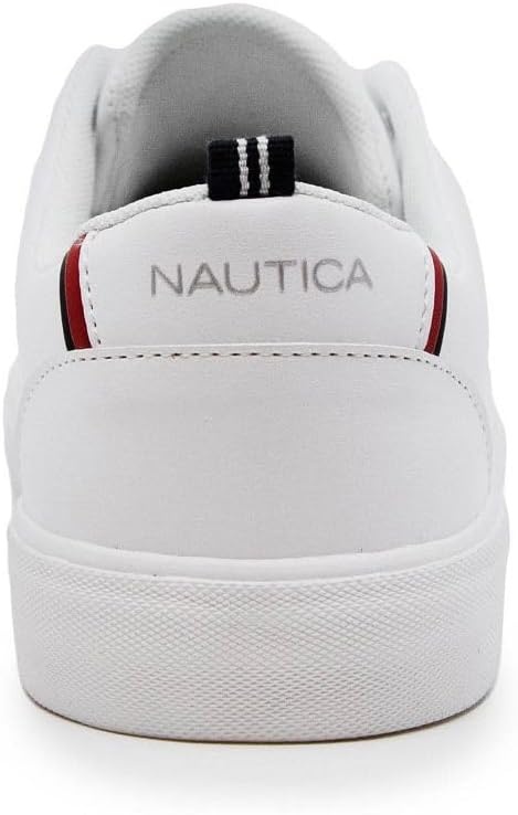image:imageNautica Mens Casual Shoe Classic LaceUp Low Top Loafer Fashion Sneaker in Medium amp Wide Width SizesGraveswhiteNavy