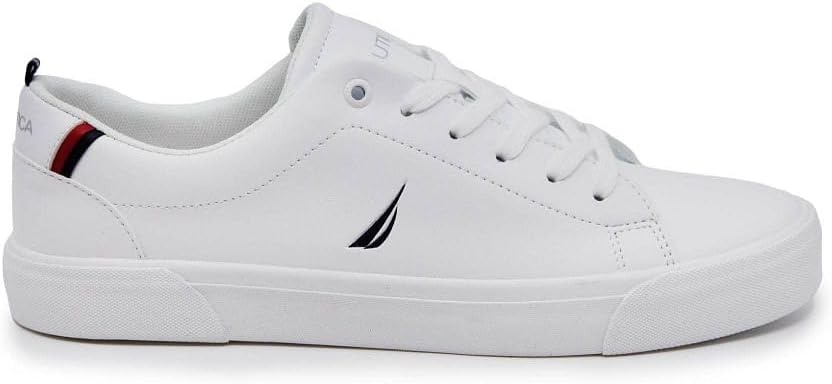image:imageNautica Mens Casual Shoe Classic LaceUp Low Top Loafer Fashion Sneaker in Medium amp Wide Width SizesGraveswhiteNavy