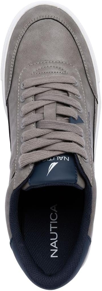 image:imageNautica Mens Casual Shoe Classic LaceUp Low Top Loafer Fashion Sneaker in Medium amp Wide Width SizesGreyjansen