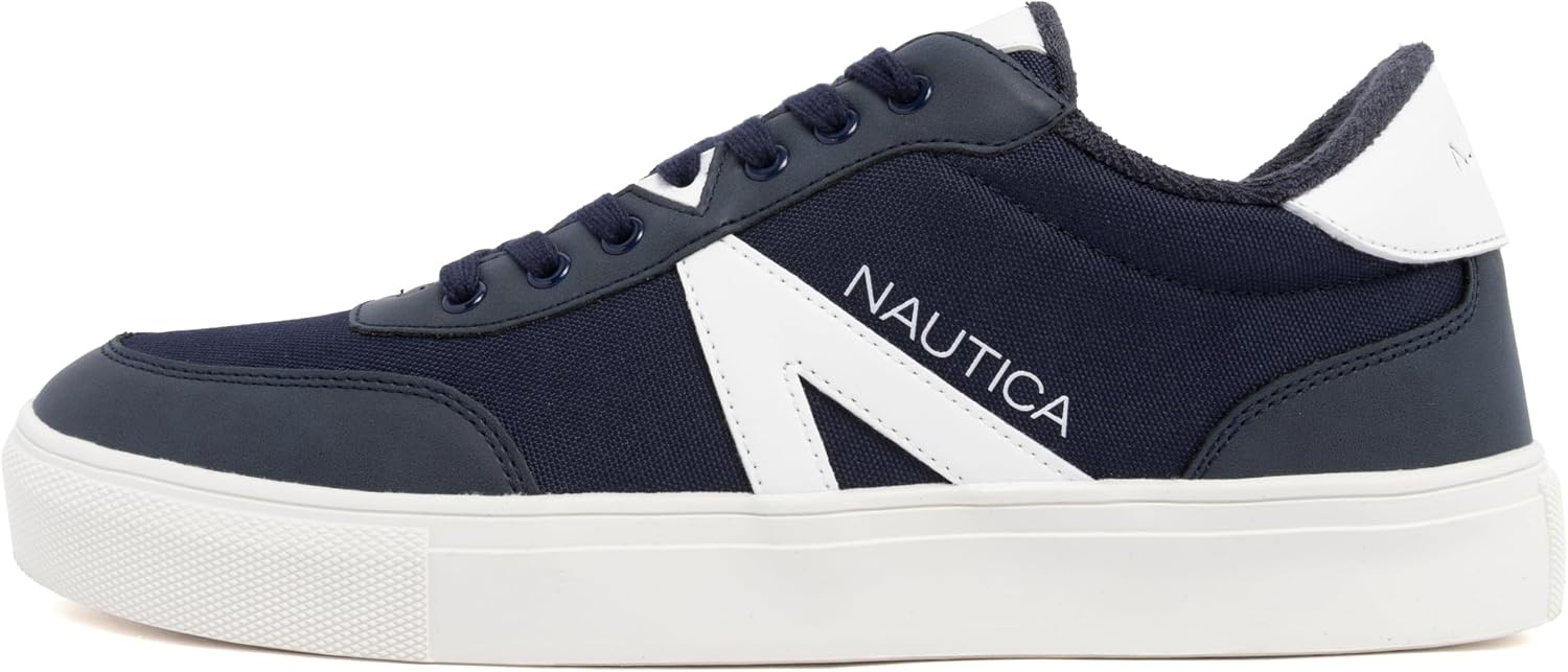 image:imageNautica Mens Casual Shoe Classic LaceUp Low Top Loafer Fashion Sneaker in Medium amp Wide Width SizesNavymuna