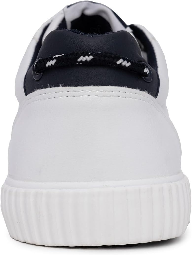 image:imageNautica Mens Casual Shoe Classic LaceUp Low Top Loafer Fashion Sneaker in Medium amp Wide Width SizesVenitowhite