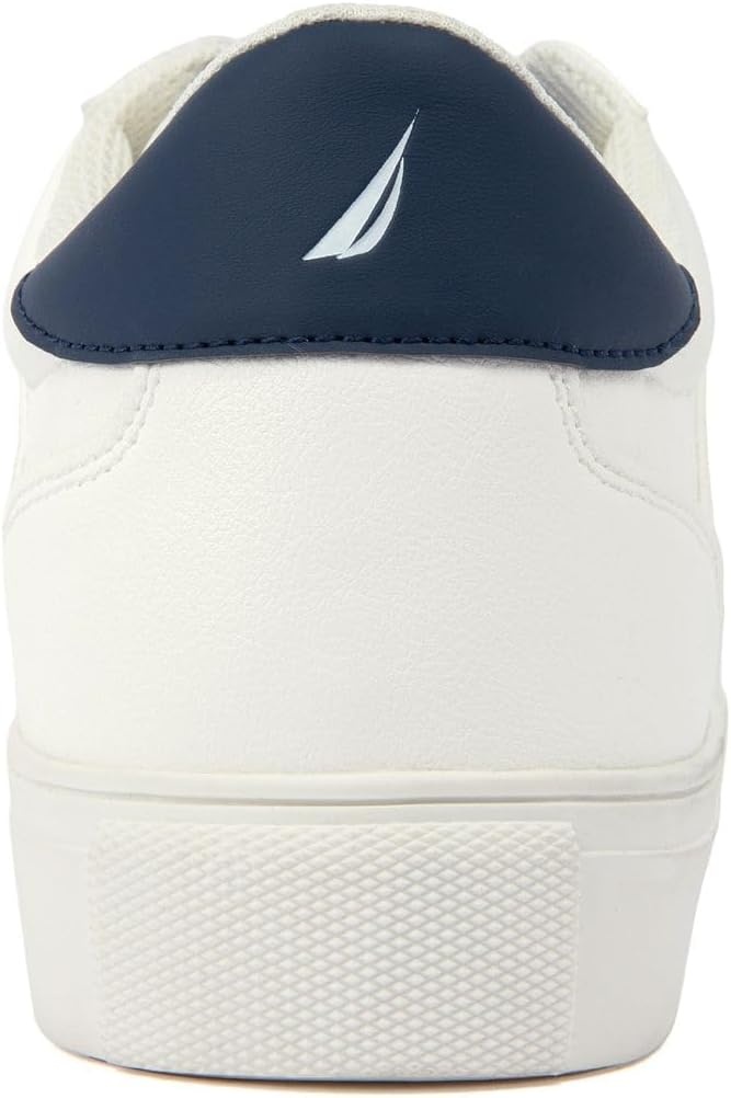 image:imageNautica Mens Casual Shoe Classic LaceUp Low Top Loafer Fashion Sneaker in Medium amp Wide Width SizesWhitejansen