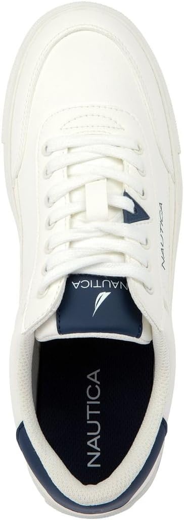 image:imageNautica Mens Casual Shoe Classic LaceUp Low Top Loafer Fashion Sneaker in Medium amp Wide Width SizesWhitejansen