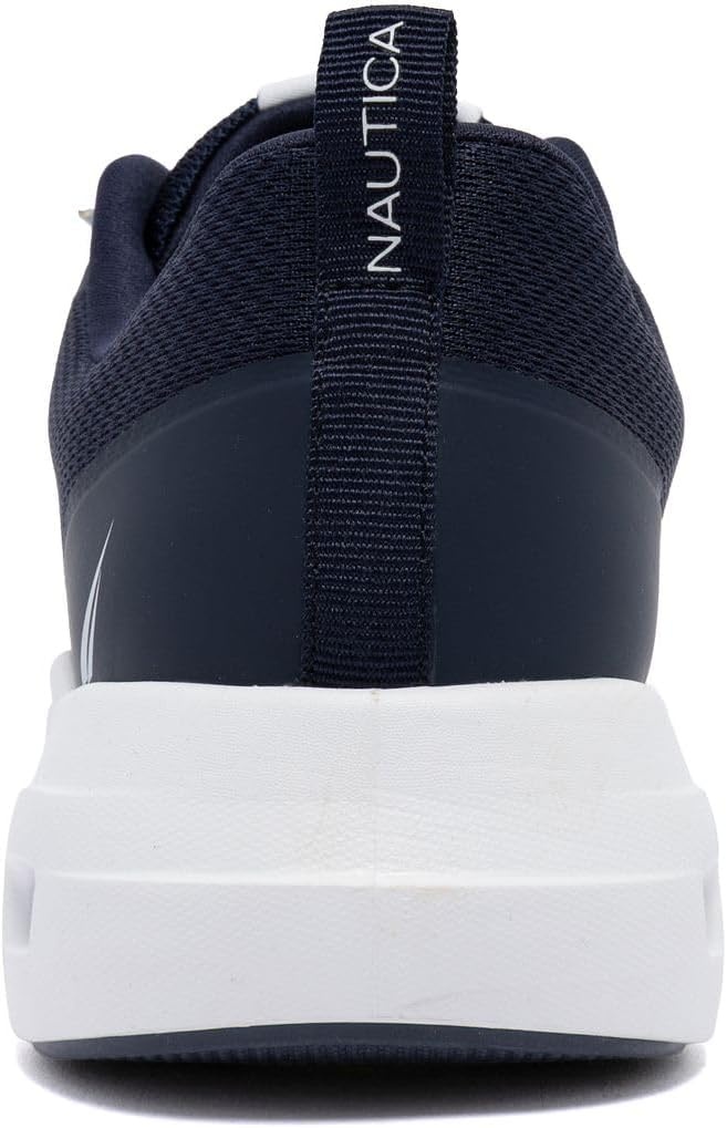 image:imageNautica Mens Running Sneakers Sport Fashion LaceUp Athletic Soft Shoes for Gym Tennis Men Cushioned Breathable Lightweight amp ComfortableNavy White Kamilo