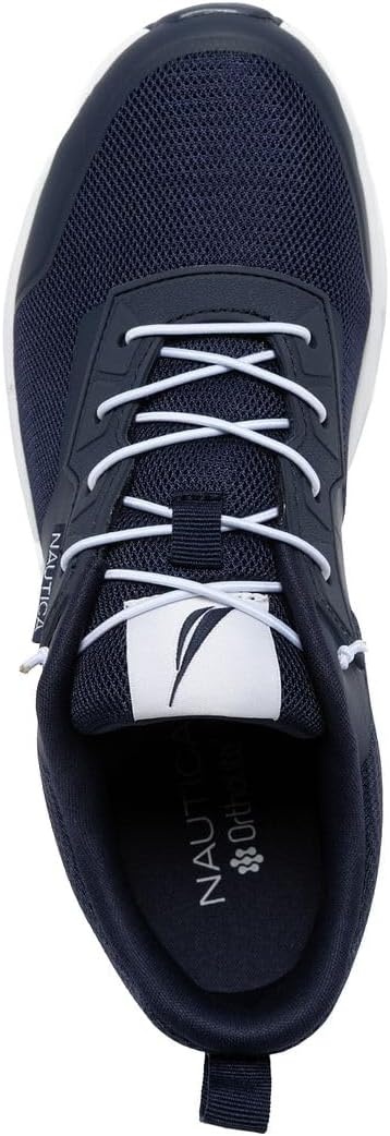 image:imageNautica Mens Running Sneakers Sport Fashion LaceUp Athletic Soft Shoes for Gym Tennis Men Cushioned Breathable Lightweight amp ComfortableNavy White Kamilo