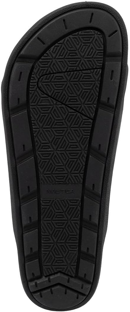 image:imageNautica Mens Sandals Casual Slides with 2 Adjustable Buckle Straps and Cork Footbed for Ultimate Comfort and Style RegularWide Width Big SizeChocolate