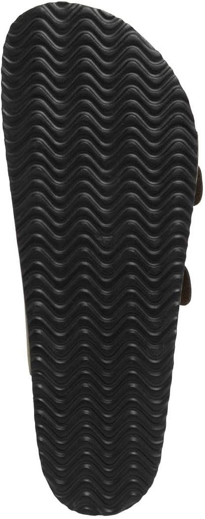 image:imageNautica Mens Sandals Casual Slides with 2 Adjustable Buckle Straps and Cork Footbed for Ultimate Comfort and Style RegularWide Width Big SizeOlive Tumbledtriun