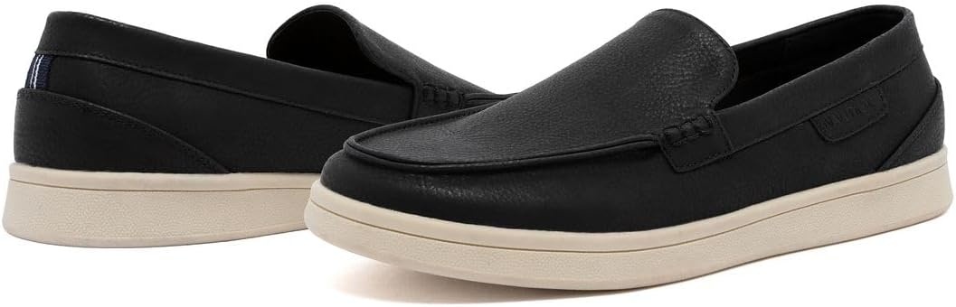 image:imageNautica Mens SlipOn Loafers Casual Moc Toe Sneakers Boat Shoes Slipper for Men Lightweight amp Comfortable DerwinBlack