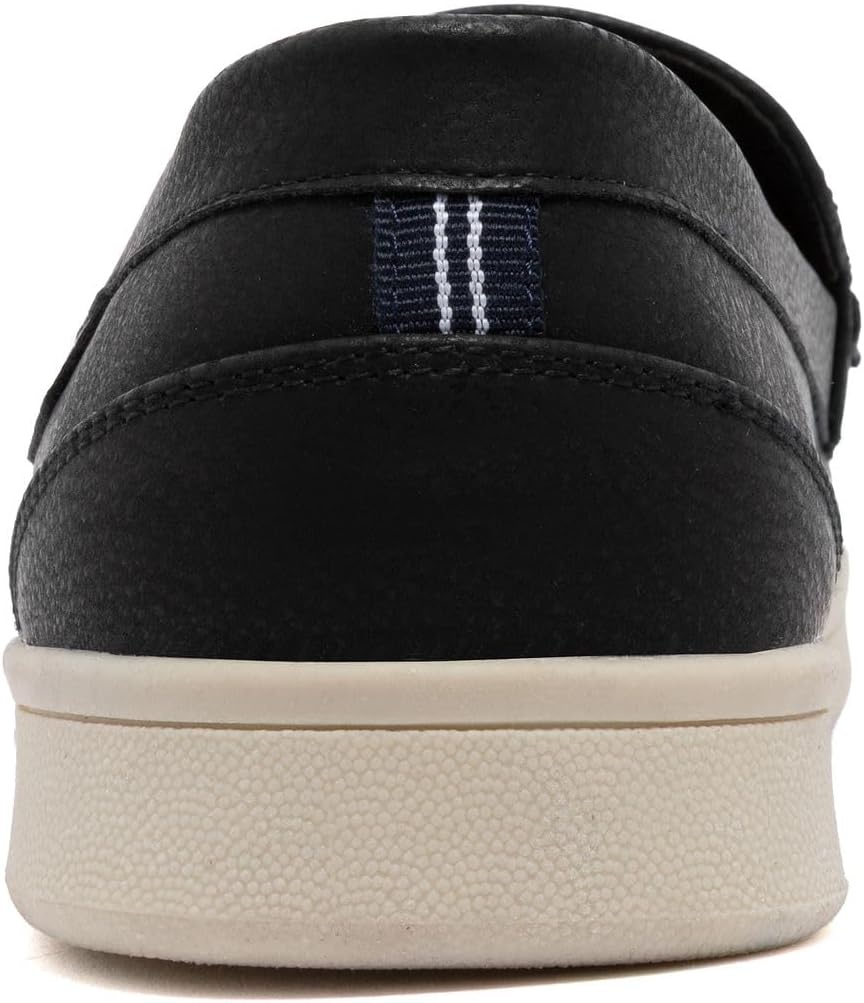 image:imageNautica Mens SlipOn Loafers Casual Moc Toe Sneakers Boat Shoes Slipper for Men Lightweight amp Comfortable DerwinBlack