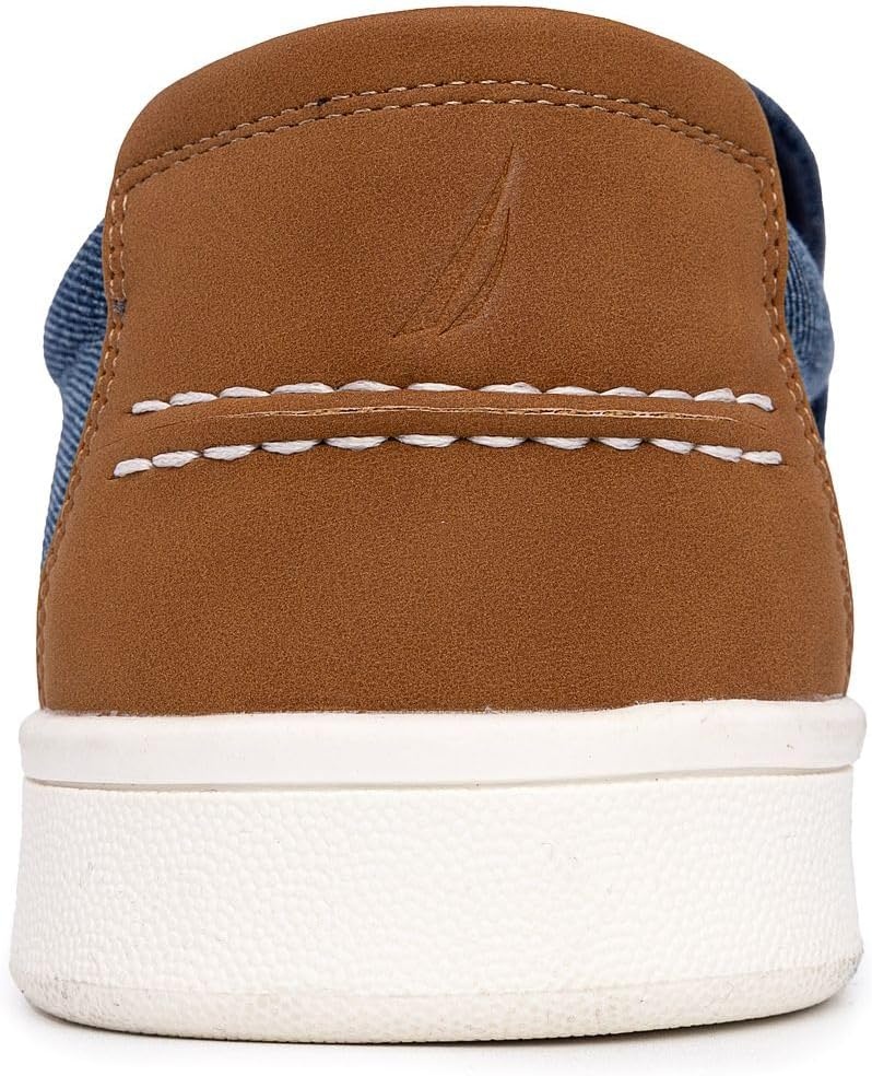 image:imageNautica Mens SlipOn Loafers Casual Moc Toe Sneakers Boat Shoes Slipper for Men Lightweight amp Comfortable DerwinBlue Denim