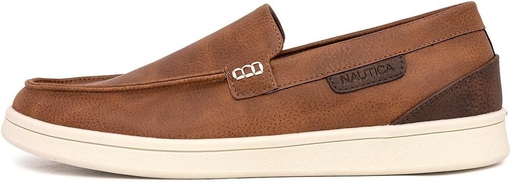 image:imageNautica Mens SlipOn Loafers Casual Moc Toe Sneakers Boat Shoes Slipper for Men Lightweight amp Comfortable DerwinBrown