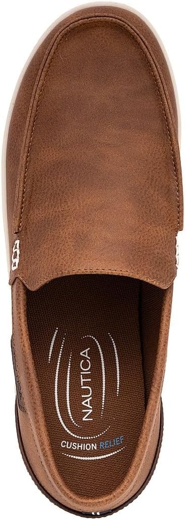 image:imageNautica Mens SlipOn Loafers Casual Moc Toe Sneakers Boat Shoes Slipper for Men Lightweight amp Comfortable DerwinBrown