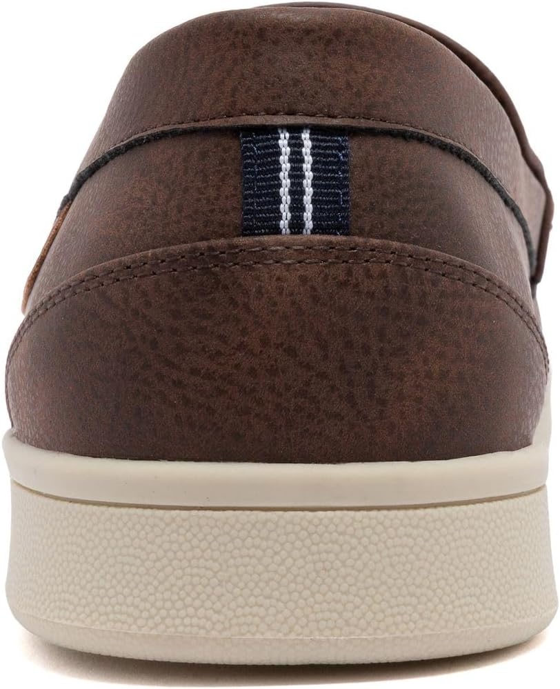 image:imageNautica Mens SlipOn Loafers Casual Moc Toe Sneakers Boat Shoes Slipper for Men Lightweight amp Comfortable DerwinChocolate