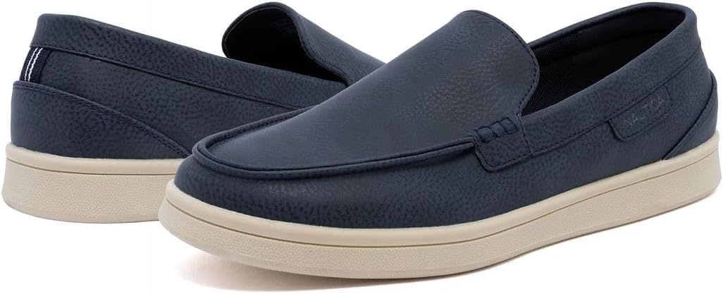 image:imageNautica Mens SlipOn Loafers Casual Moc Toe Sneakers Boat Shoes Slipper for Men Lightweight amp Comfortable DerwinNavy
