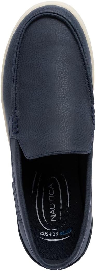 image:imageNautica Mens SlipOn Loafers Casual Moc Toe Sneakers Boat Shoes Slipper for Men Lightweight amp Comfortable DerwinNavy