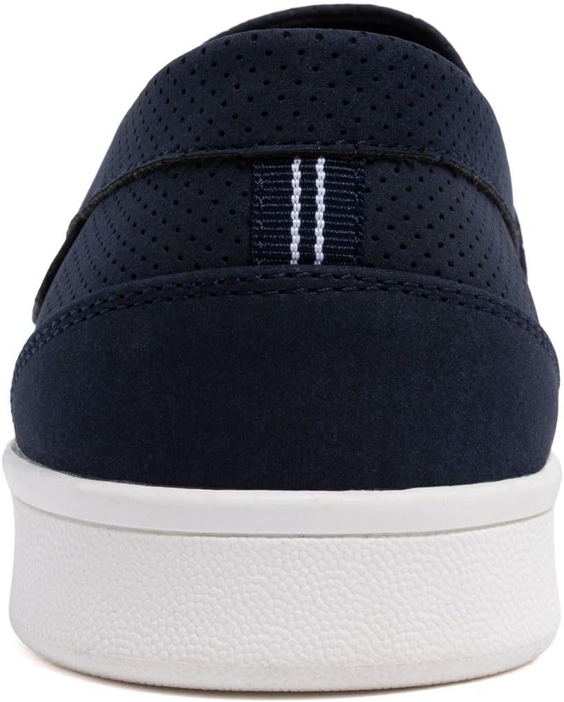 image:imageNautica Mens SlipOn Loafers Casual Moc Toe Sneakers Boat Shoes Slipper for Men Lightweight amp Comfortable DerwinNavy Perforated