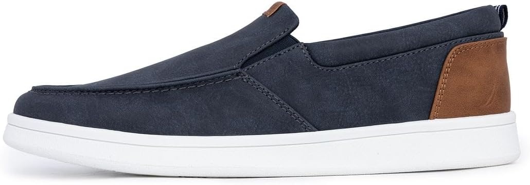 image:imageNautica Mens SlipOn Loafers Casual Moc Toe Sneakers Boat Shoes Slipper for Men Lightweight amp Comfortable DerwinNavy Smoothpatro
