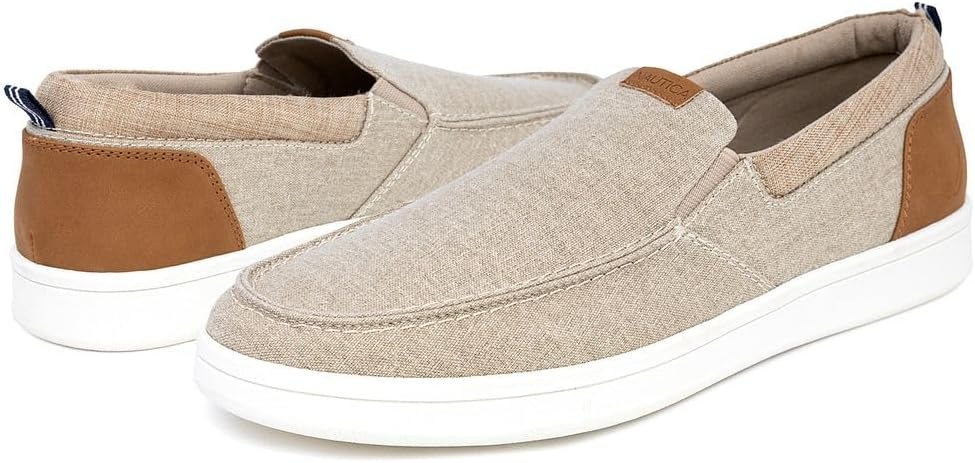 image:imageNautica Mens SlipOn Loafers Casual Moc Toe Sneakers Boat Shoes Slipper for Men Lightweight amp Comfortable DerwinSandpatro