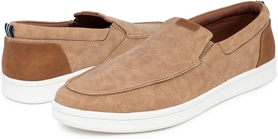 image:imageNautica Mens SlipOn Loafers Casual Moc Toe Sneakers Boat Shoes Slipper for Men Lightweight amp Comfortable DerwinTan Smoothpatro