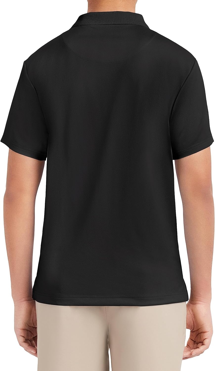 image:imageNautica Mens Uniform Short Sleeve Performance PoloBlack