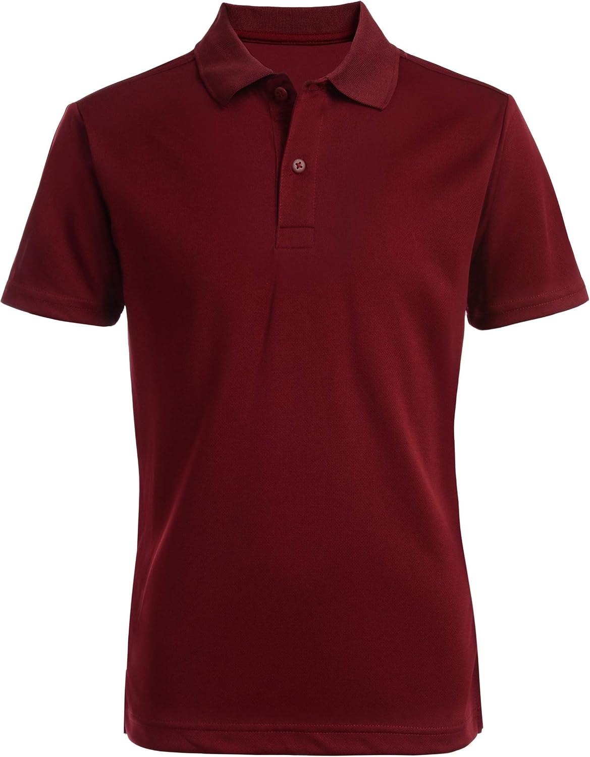 image:imageNautica Mens Uniform Short Sleeve Performance PoloBurgundy