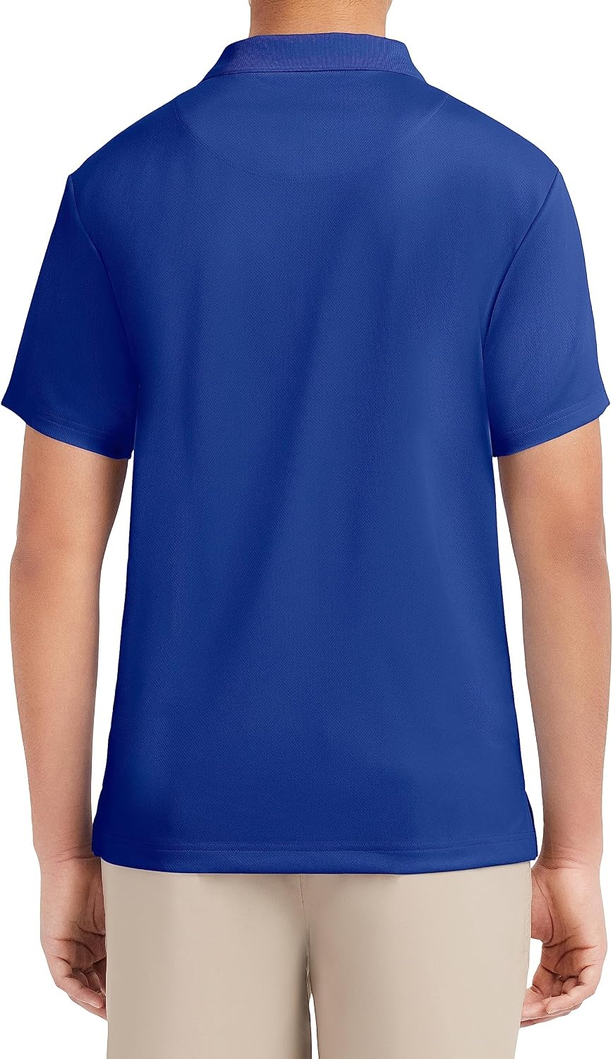 image:imageNautica Mens Uniform Short Sleeve Performance PoloRoyal Blue