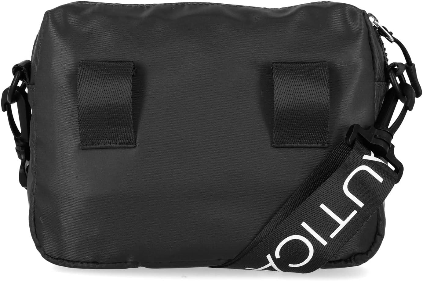 image:imageNautica Nylon Bean crossbodyBelt Bag adjustable shoulder strapBlack