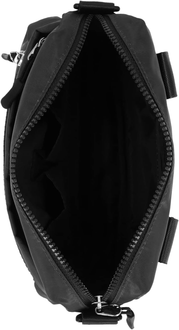 image:imageNautica Nylon Bean crossbodyBelt Bag adjustable shoulder strapBlack