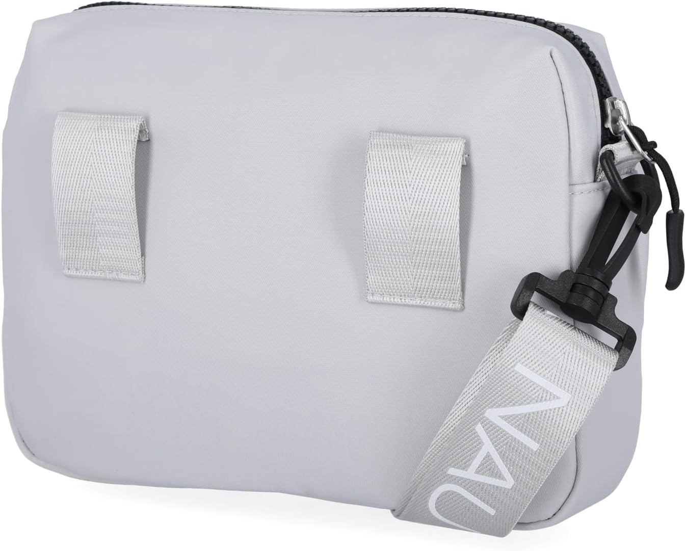 image:imageNautica Nylon Bean crossbodyBelt Bag adjustable shoulder strapIce Grey