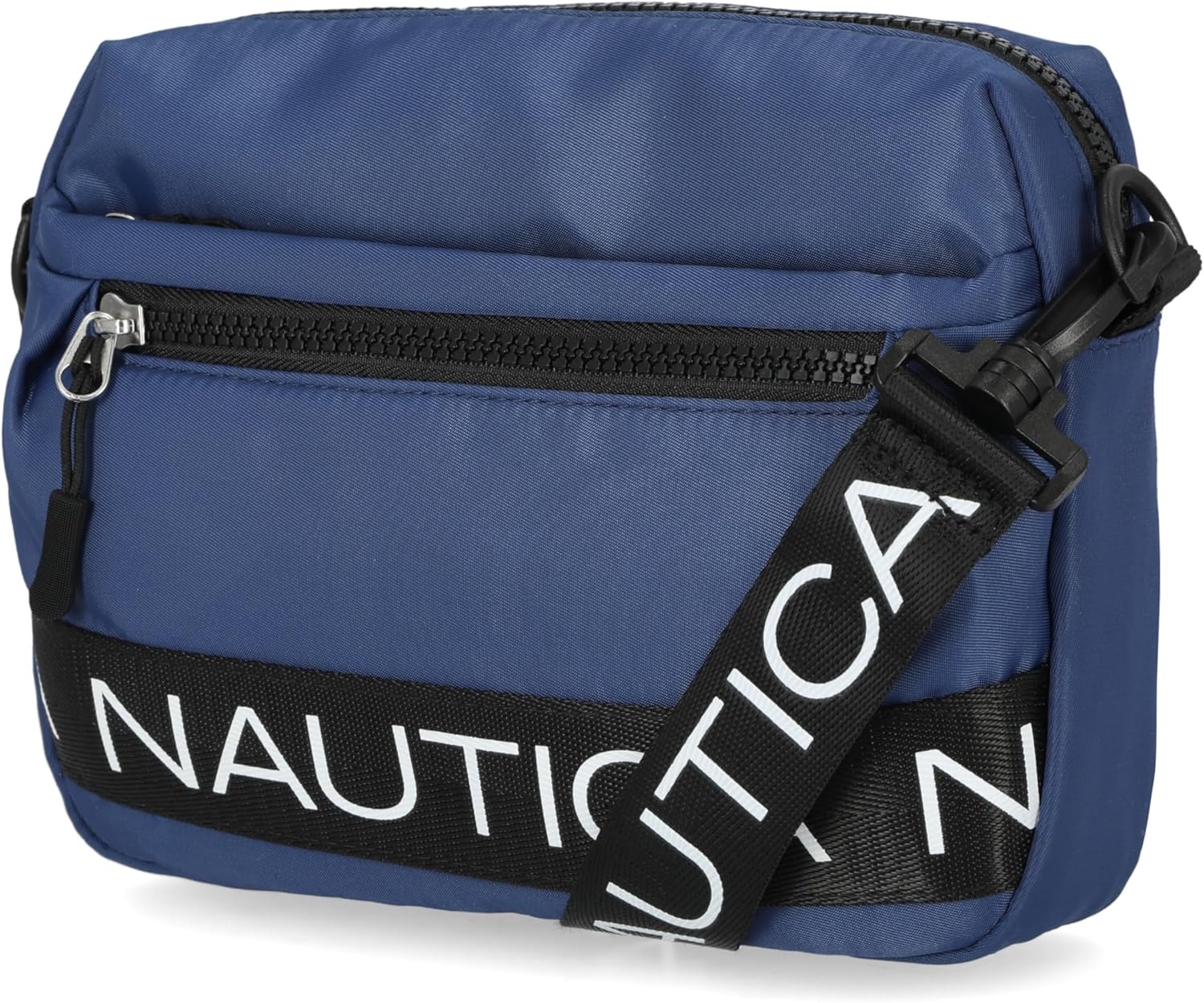 image:imageNautica Nylon Bean crossbodyBelt Bag adjustable shoulder strapIndigo