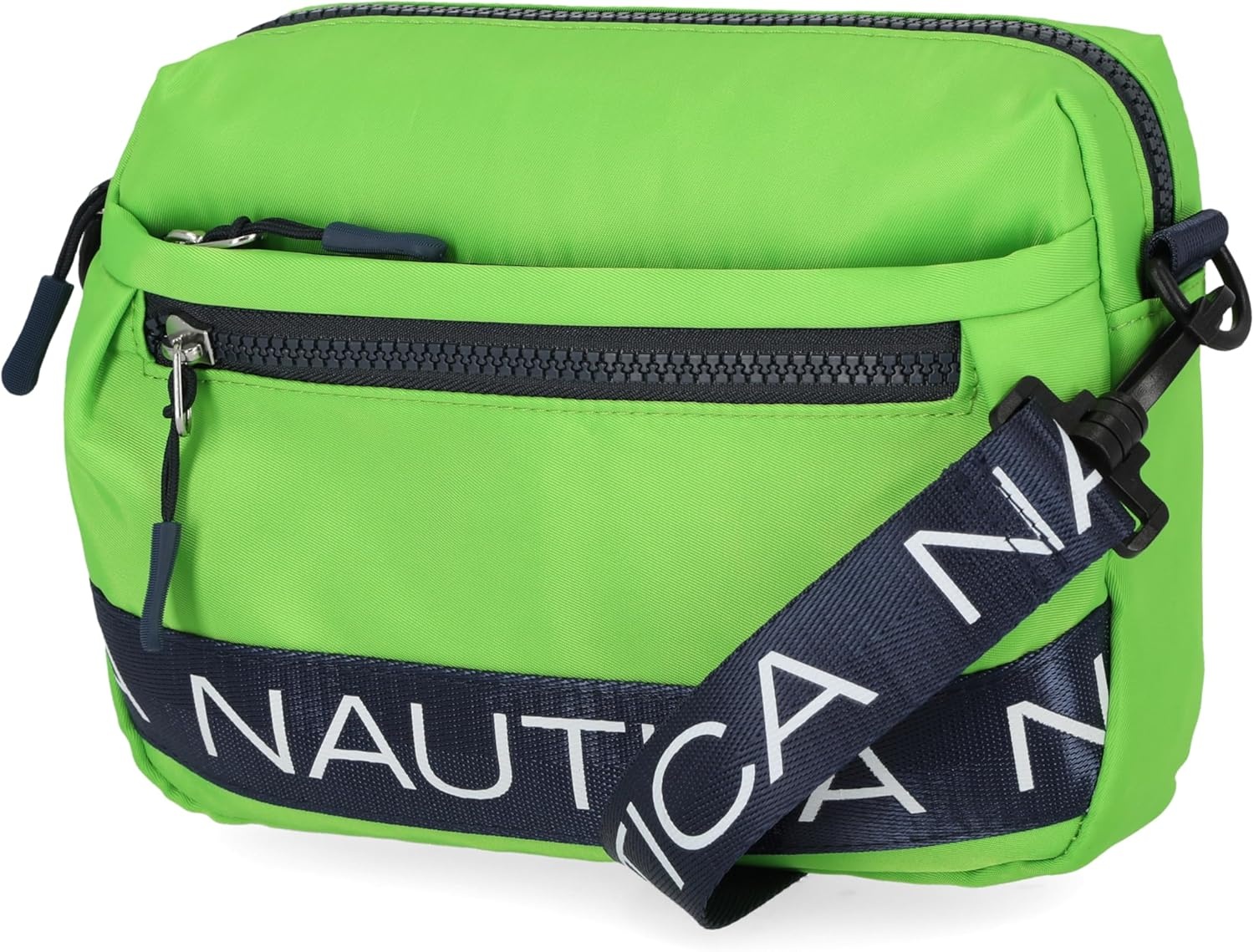 image:imageNautica Nylon Bean crossbodyBelt Bag adjustable shoulder strapLime