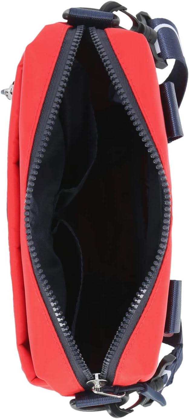 image:imageNautica Nylon Bean crossbodyBelt Bag adjustable shoulder strapRed