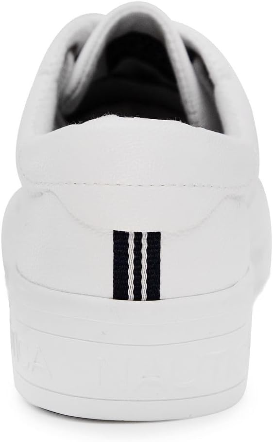 image:imageNautica Platform Sneakers for Womens Fashion Trendy Shoes White Casual Sneaker Thick Sole Everyday Walking ShoesAelisa X White
