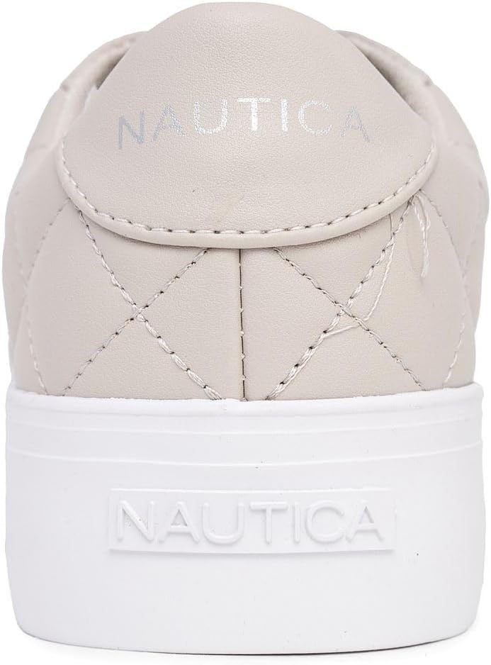 image:imageNautica Platform Sneakers for Womens Fashion Trendy Shoes White Casual Sneaker Thick Sole Everyday Walking ShoesBonenachez