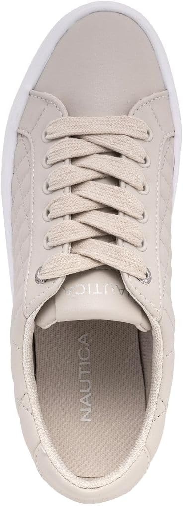 image:imageNautica Platform Sneakers for Womens Fashion Trendy Shoes White Casual Sneaker Thick Sole Everyday Walking ShoesBonenachez