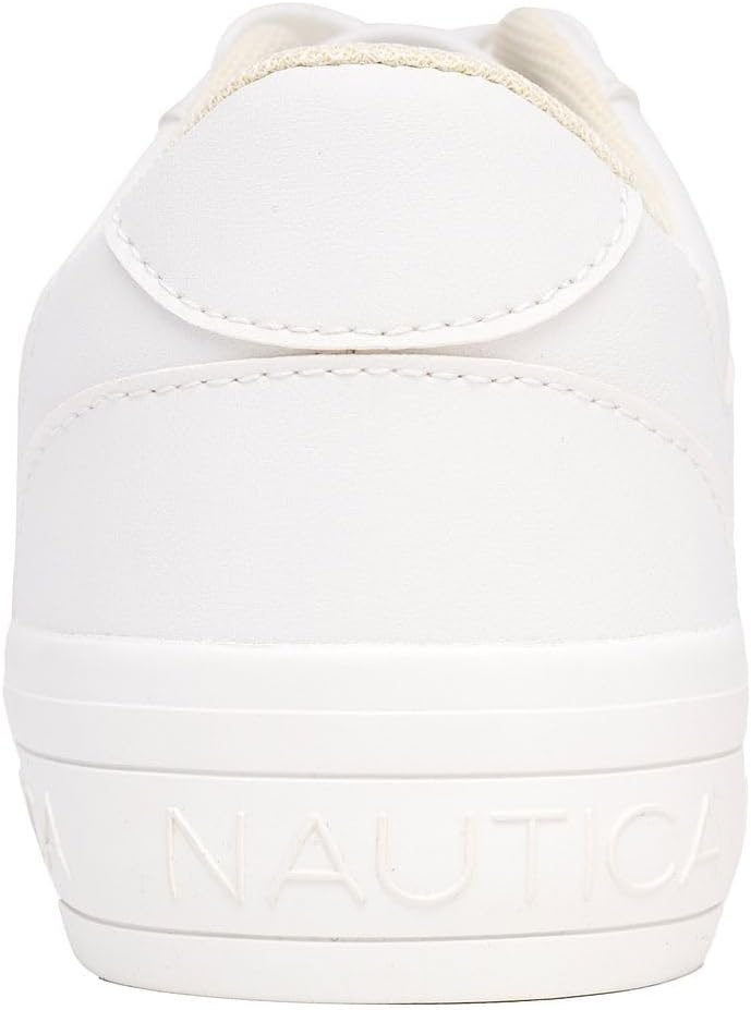 image:imageNautica Platform Sneakers for Womens Fashion Trendy Shoes White Casual Sneaker Thick Sole Everyday Walking ShoesWhite
