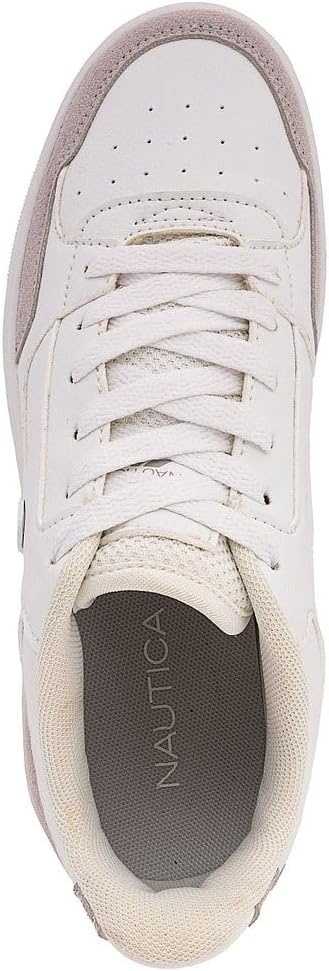 image:imageNautica Platform Sneakers for Womens Fashion Trendy Shoes White Casual Sneaker Thick Sole Everyday Walking ShoesWhite Bonenadeza