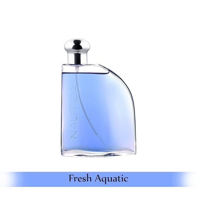 image:imageNautica Pure Blue Eau de Toilette 33 fl oz Pack of 1 Notes of Eucalyptus Leather and Vanilla Mens Fragrance Long Lasting Everyday Fragrance Travel SizeAquatic