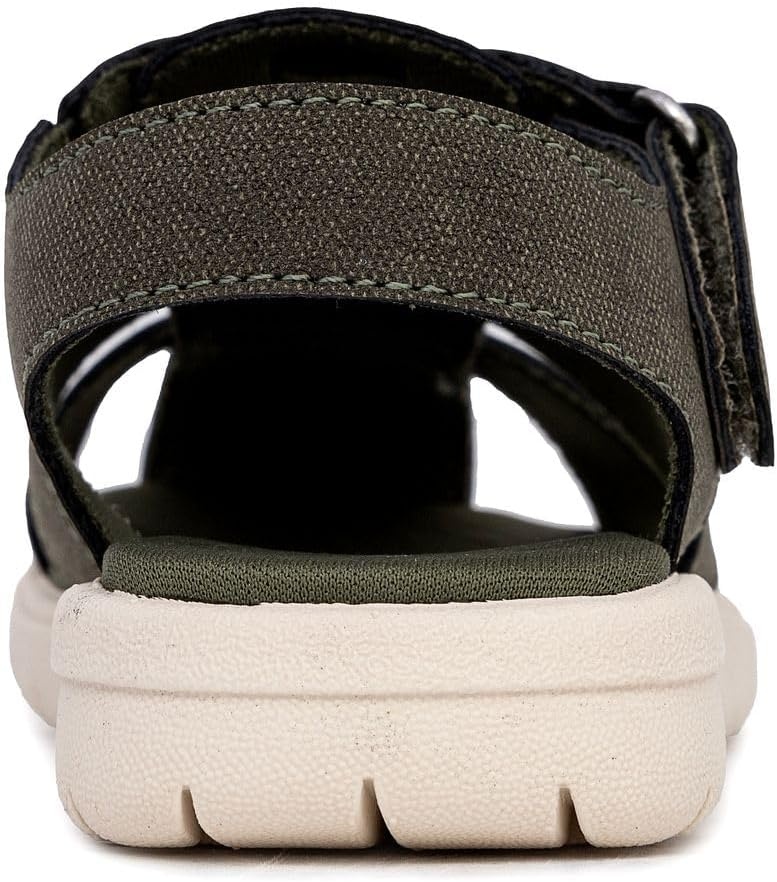 image:imageNautica Toddler Sandals ClosedToe Athletic Summer Shoes for Boys amp Girls with Adjustable Straps Perfect for Active Play Toddler amp Little Kid SizesOlive