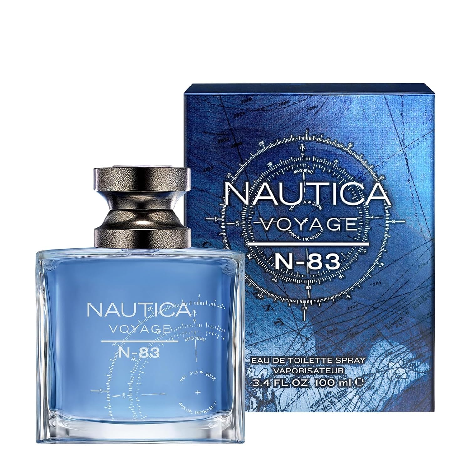 image:imageNautica Voyage Eau De Toilette Cologne and Fragrance For Men Fresh Romantic Fruity Scent Woody Aquatic Notes of Apple Water Lotus Cedarwood and Musk Ideal Day Wear Long Lasting 33Fl ozVoyage N83 Eau de Toilette