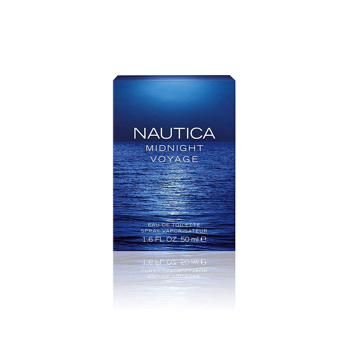 image:imageNautica Voyage Eau De Toilette Cologne and Fragrance For Men Fresh Romantic Fruity Scent Woody Aquatic Notes of Apple Water Lotus Cedarwood and Musk Ideal Day Wear Long Lasting 33Fl ozMidnight Voyage Eau de Toilette