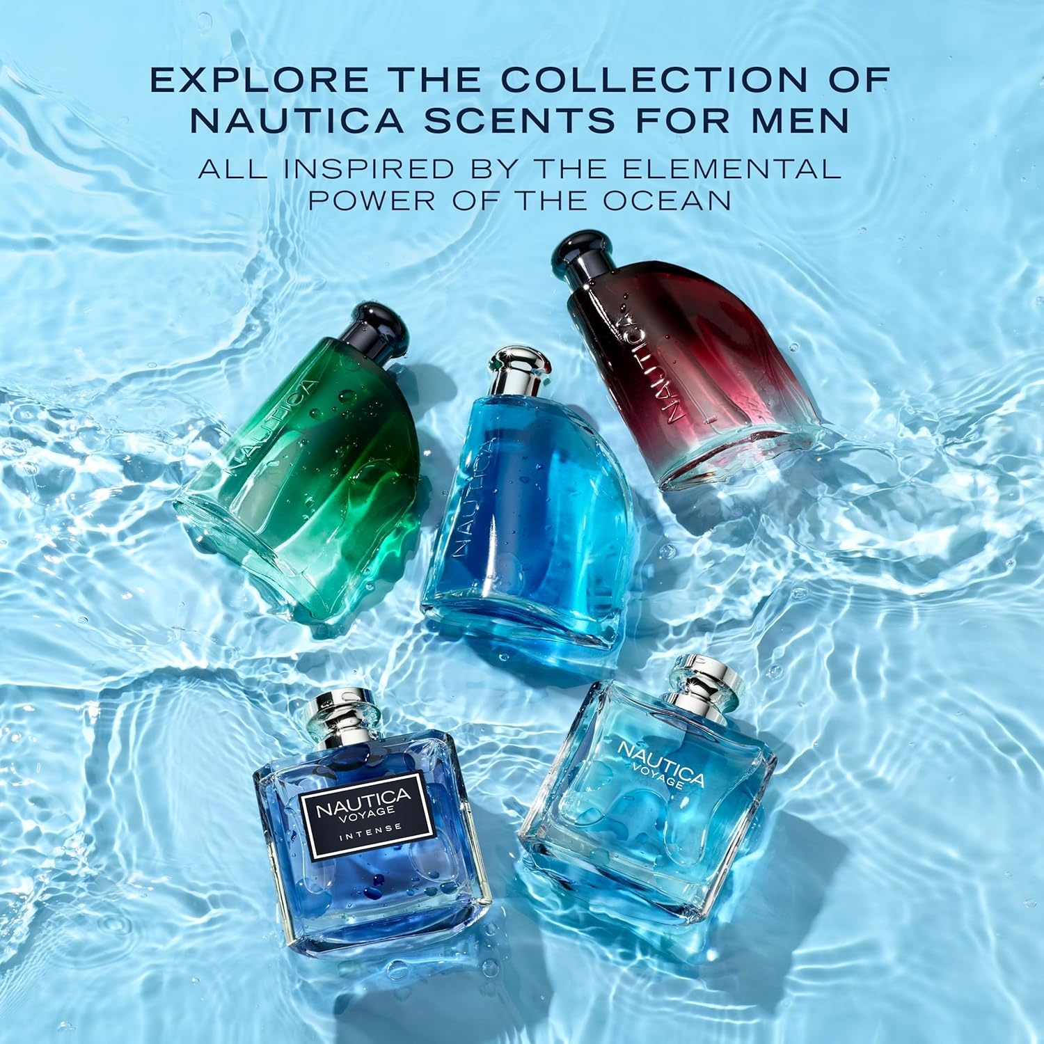 image:imageNautica Voyage Eau De Toilette Cologne and Fragrance For Men Fresh Romantic Fruity Scent Woody Aquatic Notes of Apple Water Lotus Cedarwood and Musk Ideal Day Wear Long Lasting 33Fl ozNautica Voyage Giftset