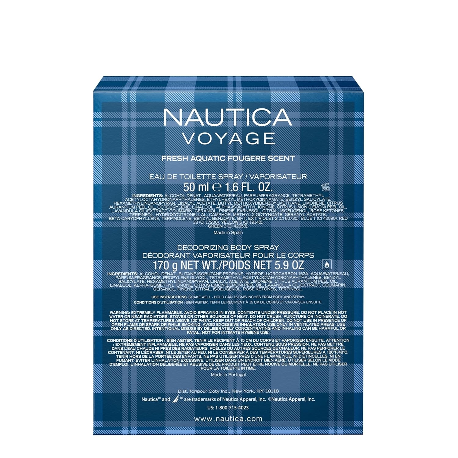 image:imageNautica Voyage Eau De Toilette Cologne and Fragrance For Men Fresh Romantic Fruity Scent Woody Aquatic Notes of Apple Water Lotus Cedarwood and Musk Ideal Day Wear Long Lasting 33Fl ozNautica Voyage Giftset