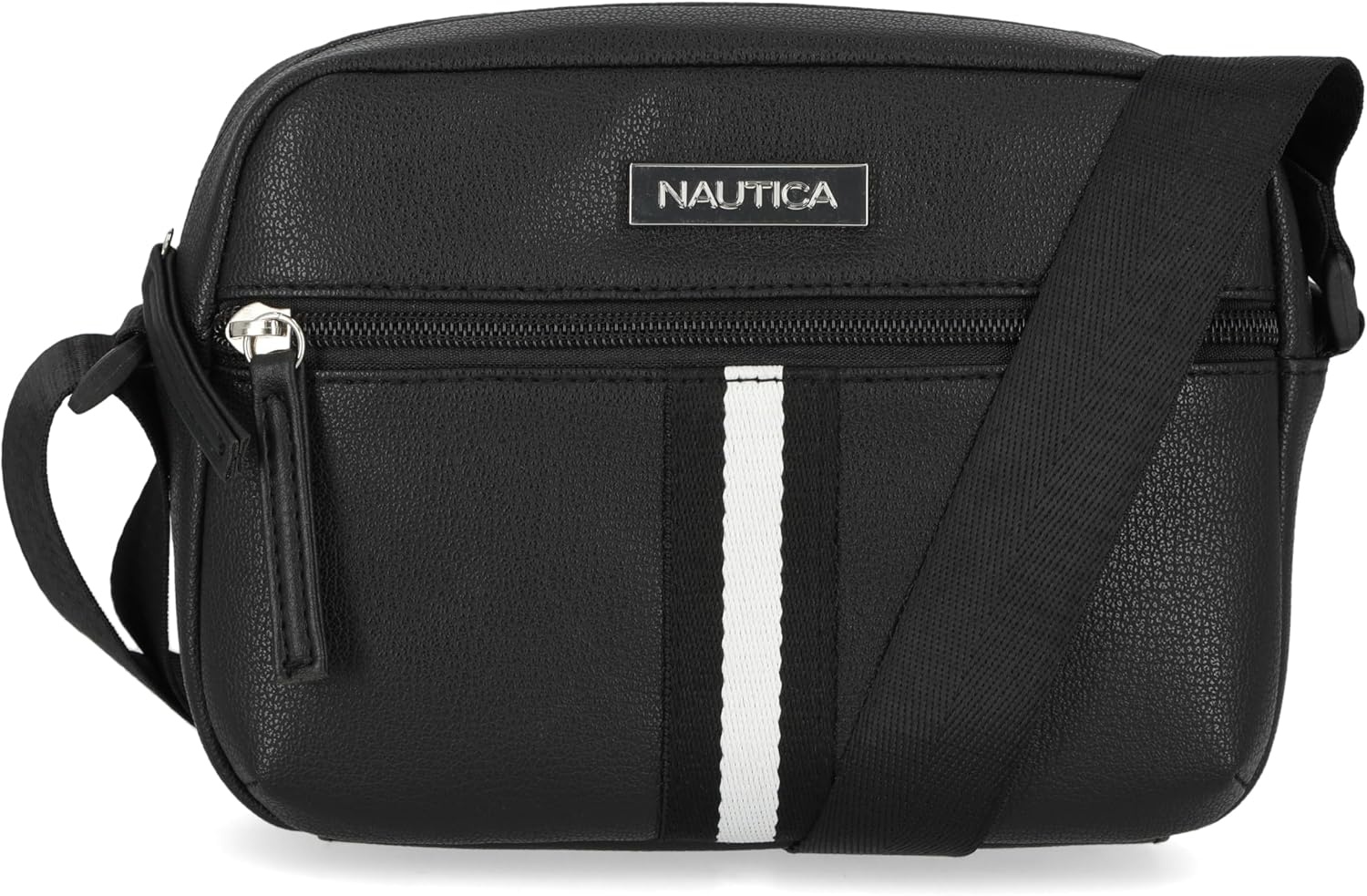 image:imageNautica Womens Candid Camera Adjustable Crossbody BagBowline Black