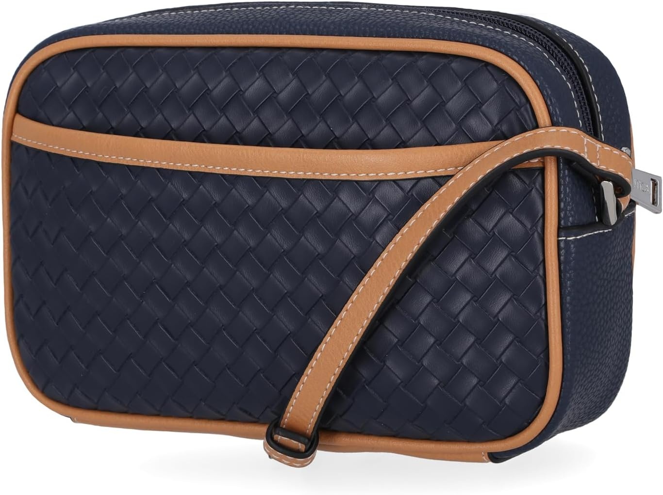 image:imageNautica Womens Candid Camera Adjustable Crossbody BagIndigo Woven
